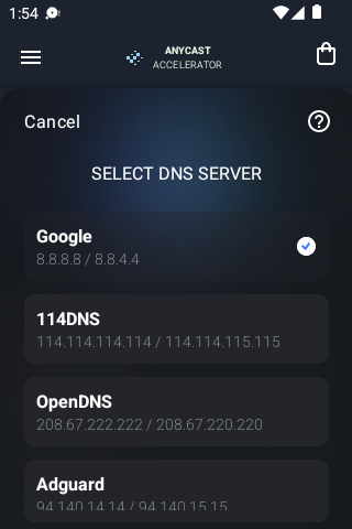 Anycast加速器iOS版下载android下载效果预览图