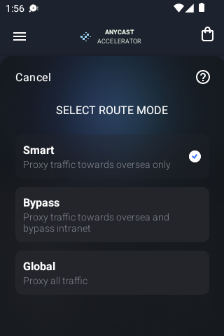 Anycast加速器iOS版下载android下载效果预览图